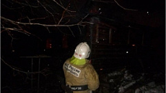В Тверской области во время пожара в бане пострадал человек
