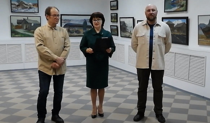 Костромские художники представили в Вышнем Волочке выставки о русском Севере