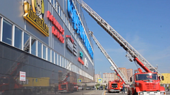 В Твери произошёл условный пожар в торговом центре «Тандем»