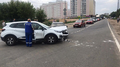В Заволжском районе Твери в аварии пострадал водитель «Рено»