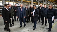 Игорь Руденя в Калининском округе ознакомился с ходом строительства завода «Фасад Технолоджис»