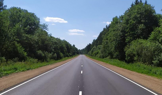 В Тверской области привели в порядок 86 км автодороги Осташков – Селижарово – Ржев