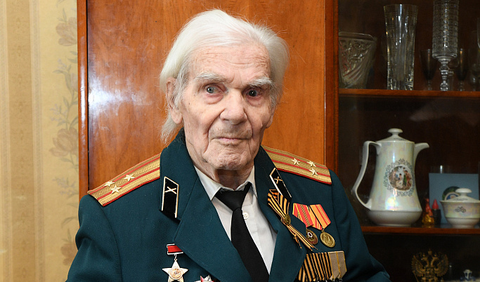 В Тверской области простились с ветераном, полным кавалером Ордена Славы Иваном Рулёвым