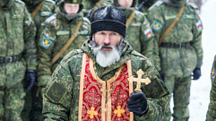 Тверской священник совершил 10-километровый лыжный переход по местам сражений Московской битвы