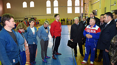 Игорь Руденя посетил школу олимпийского резерва по видам единоборств в Ржеве