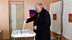 В Твери депутат ЗС Сергей Голубев одним из первых принял участие в выборах президента
