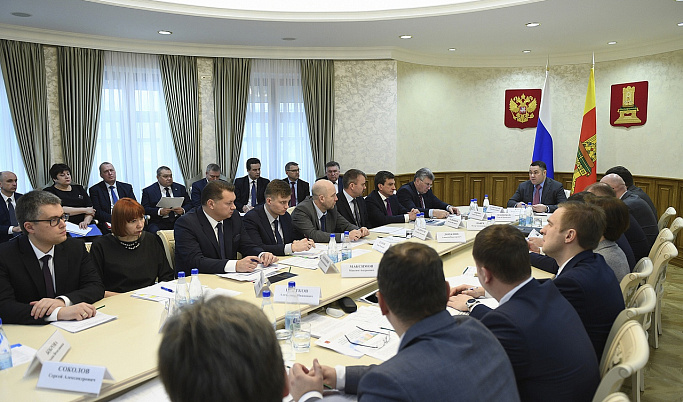 Игорь Руденя провел совещание по реализации национальных проектов в Тверской области