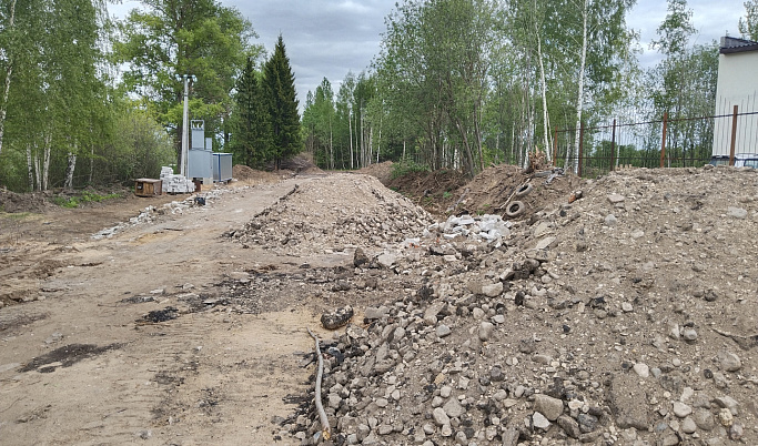В Калининском районе выявили несанкционированную свалку строительных отходов
