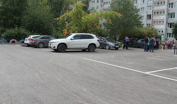 Парковка на 50 автомобилей появилась в одном из дворов «Южного» в Твери
