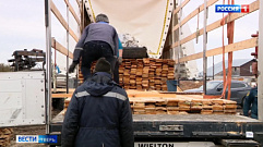 Более 15 тонн гуманитарного груза отправили из Тверской области в Бердянск