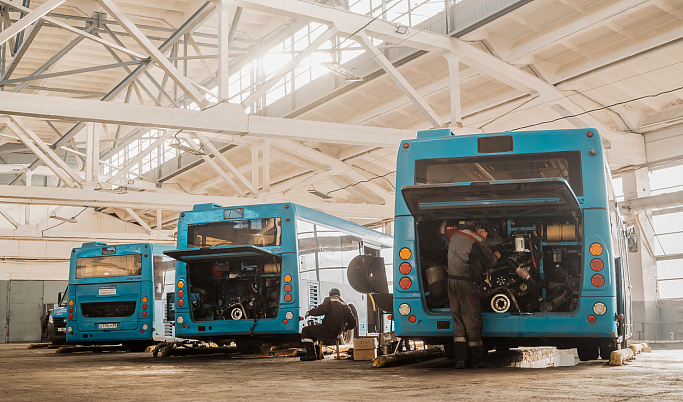 В Тверской области синие автобусы готовят к зиме