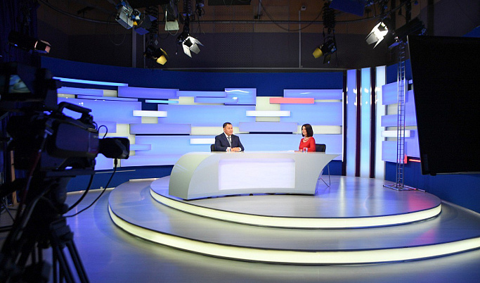  Игорь Руденя расскажет о начале отопительного сезона в прямом эфире на канале «Россия 24» Тверь