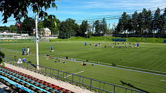 Футбольный клуб «Тверь» провел первую тренировку на стадионе