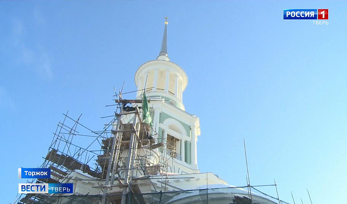 В Борисоглебском монастыре в Торжке продолжаются реставрационные работы