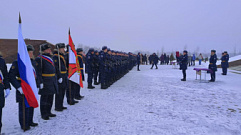 Около 60 новобранцев 32-й дивизии ПВО приняли присягу у Ржевского мемориала Советскому солдату