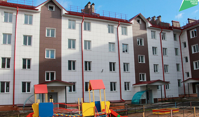 В Тверской области жителям вручили ключи от новых квартир в рамках переселения