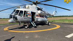 Вертолет санавиации доставил в Тверь пациента из Ржева