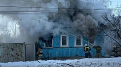 В Торжке у пенсионеров сгорел дом