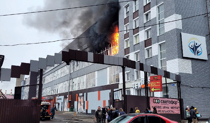 В МЧС поделились подробностями утреннего пожара на Пролетарке в Твери