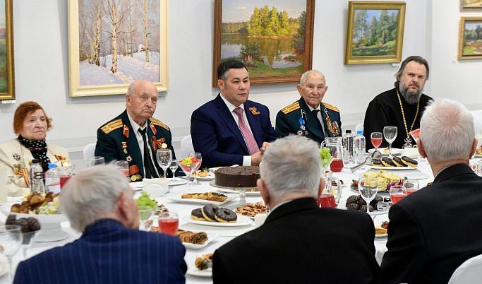 Игорь Руденя встретился с ветеранами Великой Отечественной войны
