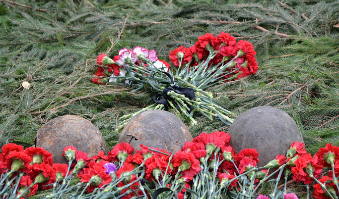 В Калининском районе Тверской области состоялось перезахоронение останков бойцов Красной Армии