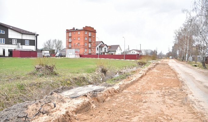 В Твери перекрыли три улицы из-за благоустройства после модернизации водовода