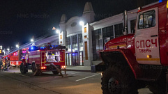 В Твери тушили условный пожар в кинотеатре в торговом центре «Рубин»