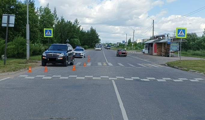 В Тверской области пешехода сбили прямо на «зебре»
