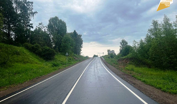 Участок дороги Сонково – Кой в Тверской области досрочно отремонтирован 