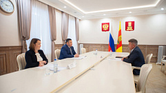 Игорь Руденя провёл встречу с главой Удомельского городского округа Ремом Рихтером