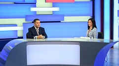 Игорь Руденя рассказал о ключевых региональных событиях в прямом эфире телеканала «Россия 24» Тверь