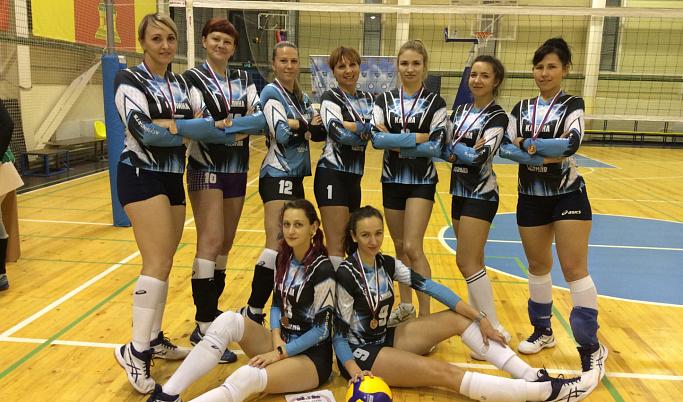 Удомельская «Калина» стала бронзовым призером чемпионата Тверской области по волейболу