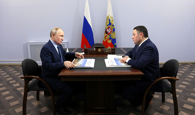 Владимир Путин провел встречу с Игорем Руденей