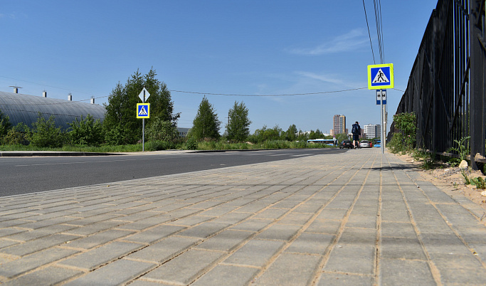 В Твери проходит приемка отремонтированных тротуаров и дорог