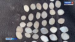 Уникальные монеты обнаружены под Лихославлем