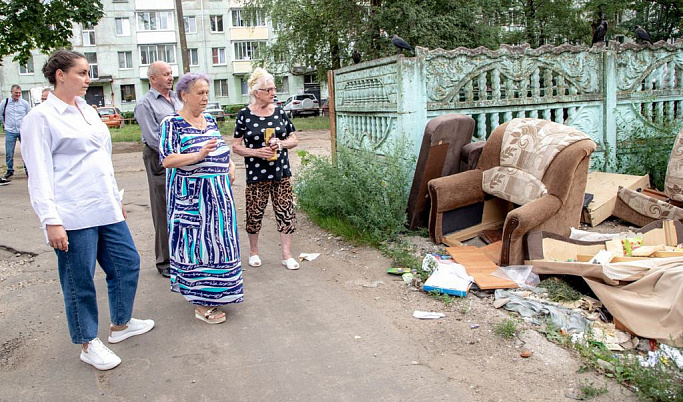 Юлия Саранова помогла ликвидировать несанкционированные свалки в Конаково