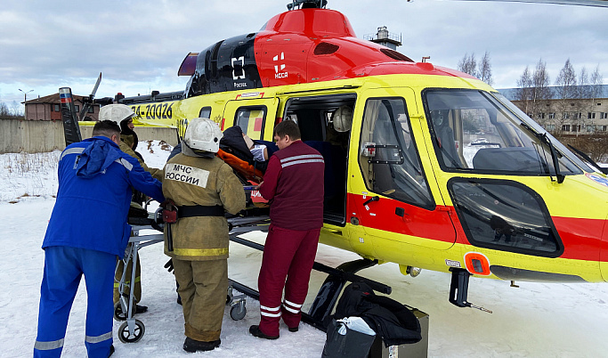 За три дня санитарная авиация Тверской области оказала помощь пяти пациентам