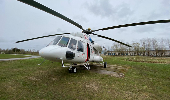 Вертолеты санавиации за неделю совершили 12 вылетов в районы Тверской области