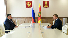 Игорь Руденя провёл рабочую встречу с главой Селижаровского муниципального округа 