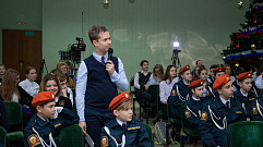 Герой России Сергей Ревин посетил школьников в Тверской области