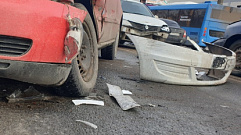 Авария с четырьмя автомобилями в Твери попала на видео