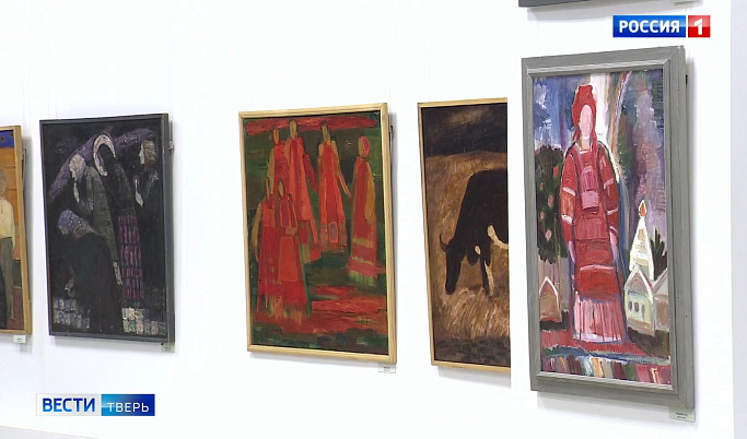 Тверской художник Игорь Бучнев представил свои работы, созданные за последние 30 лет