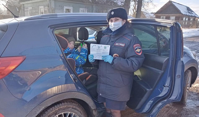 В Тверской области прошла акция «Ребенок-главный пассажир!»