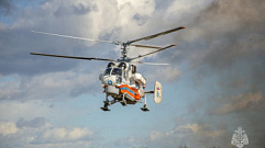 Вертолет санавиации доставил пациентку из Кесовой Горы в Тверь