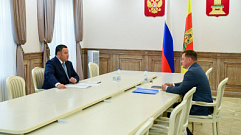 Игорь Руденя провел встречу с главой Сандовского муниципального округа