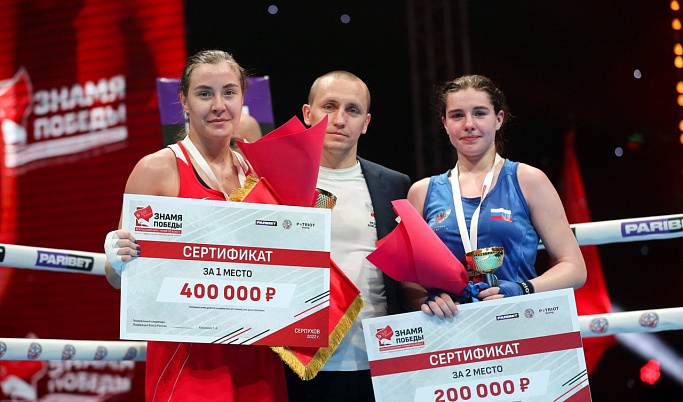 Тверская спортсменка завоевала серебро на турнире по боксу «Знамя Победы»