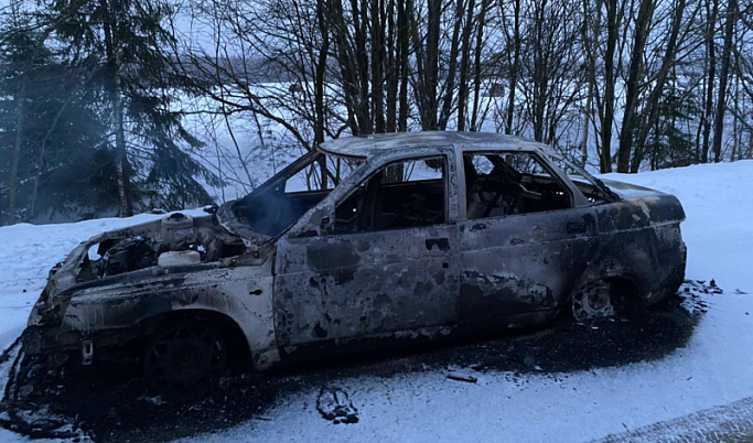 Житель Тверской области угнал и сжег чужой автомобиль