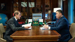 Денис Мантуров и Игорь Руденя обсудили развитие промышленного потенциала Верхневолжья