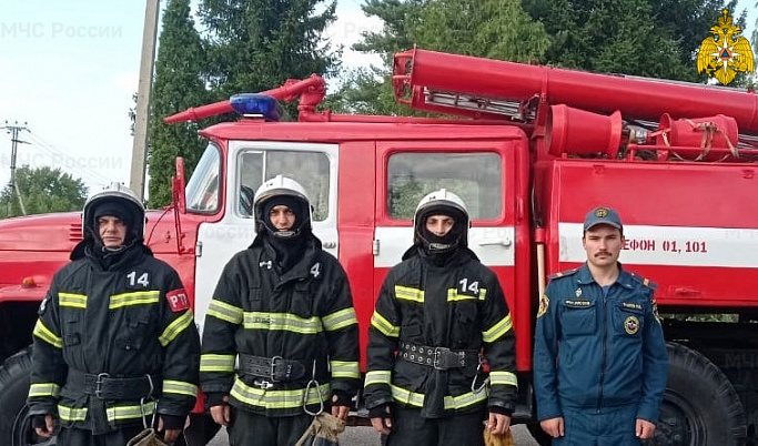 В Тверской области пожарные спасли женщину