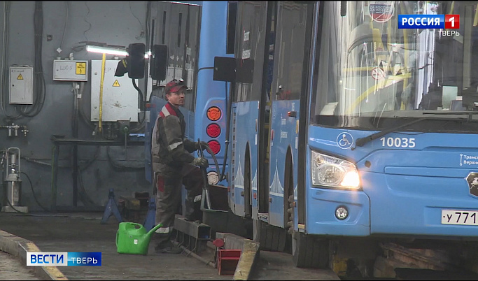 В Тверской области пассажирские автобусы готовят к холодам